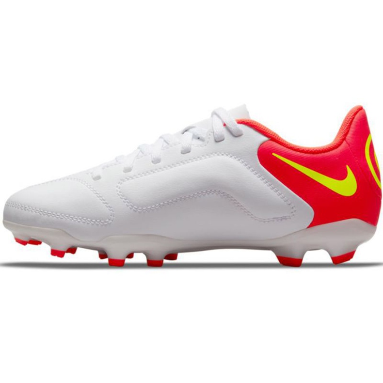 Nike Tiempo Legend 9 Club FG / MG Jr DA1331 176 Fußballschuhe gelb, weiß, mehrfarbig weiß 1