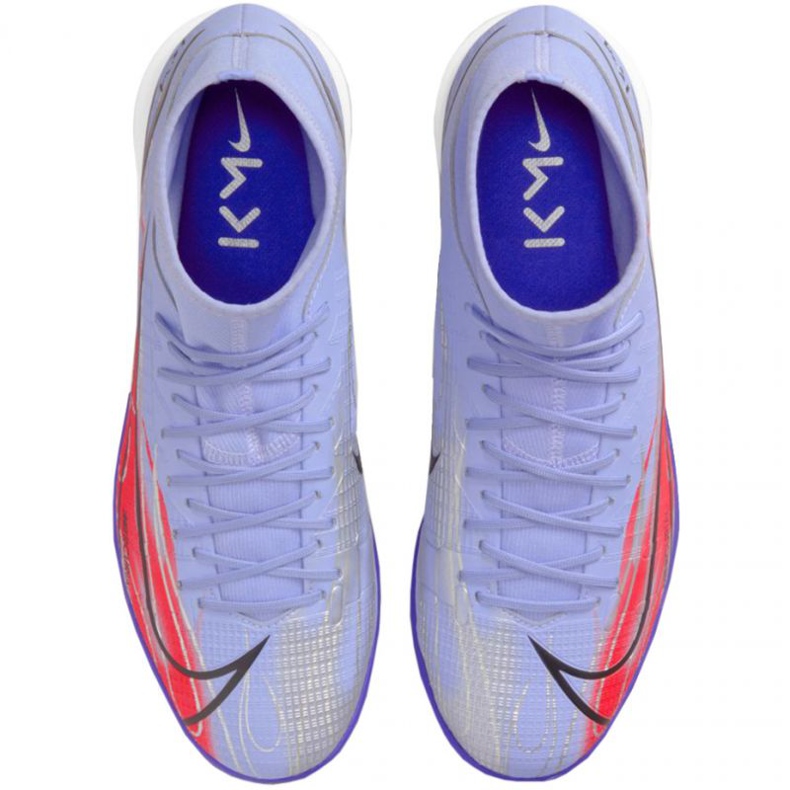 Nike Mercurial Superfly 8 Academy Km Ic M DB2862 506 Fußballschuhe mehrfarbig, lila rosen und purpur 1