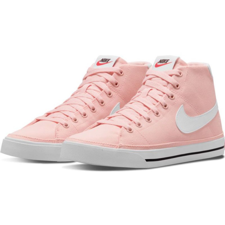 Nike Court Legacy Mid Canvas W DD0161 800 Schuhe rosa 1