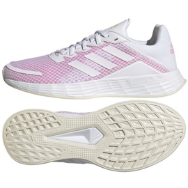 Adidas Duramo Sl KW H04631 Laufschuhe weiß rosa 1