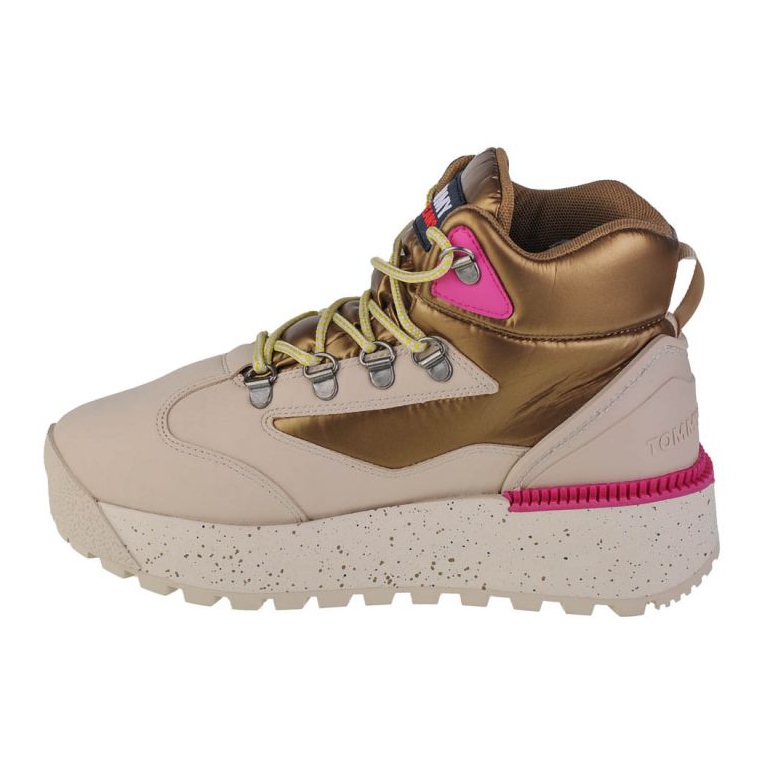 Tommy Hilfiger Jeans Hybrid Flatform Boot W EN0EN01589-ACE beige 1