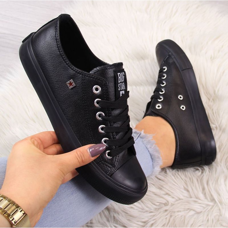 Low-Top-Sneaker Big Star W V274871 schwarz 1