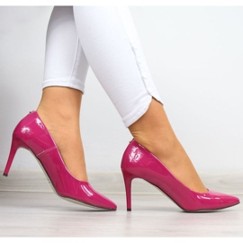 BM Pumps auf Pfennigabsatz lackiert Juma W CIT2565I fuchsia rosa 2