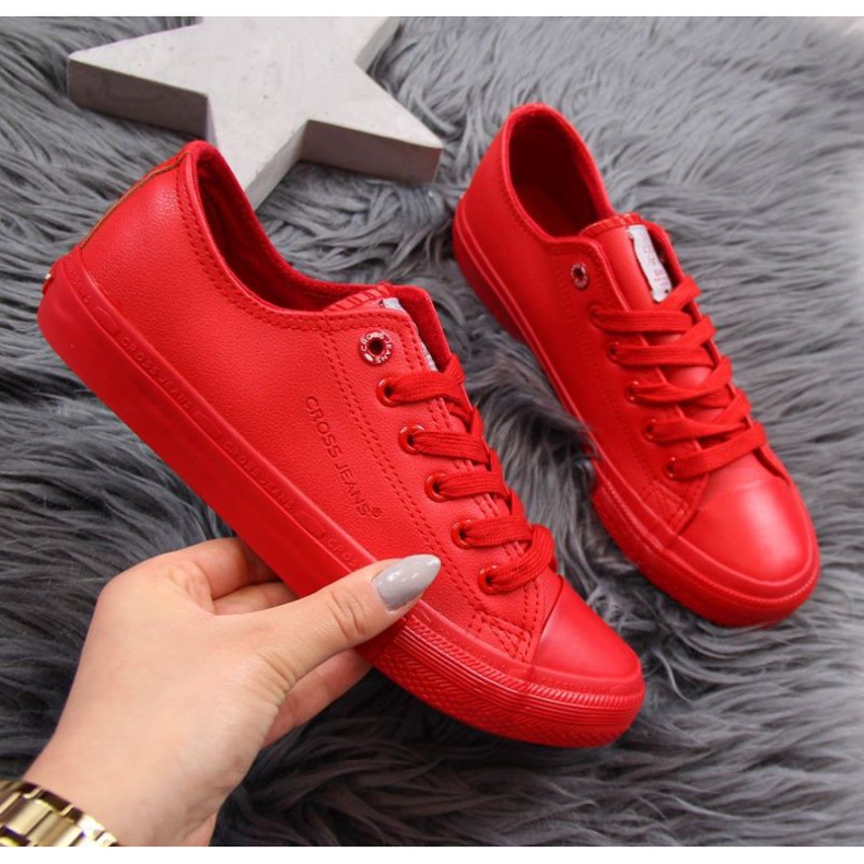 BM Cross Jeans W DD2R4032 rote Schuhe 1