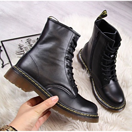 Isolierte Lederstiefel Filippo W PAW77A schwarz 1