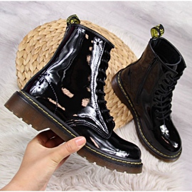 Filippo Lacklederstiefel W PAW78 isoliert schwarz 1