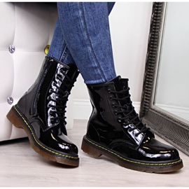 Filippo Lacklederstiefel W PAW78 isoliert schwarz 2