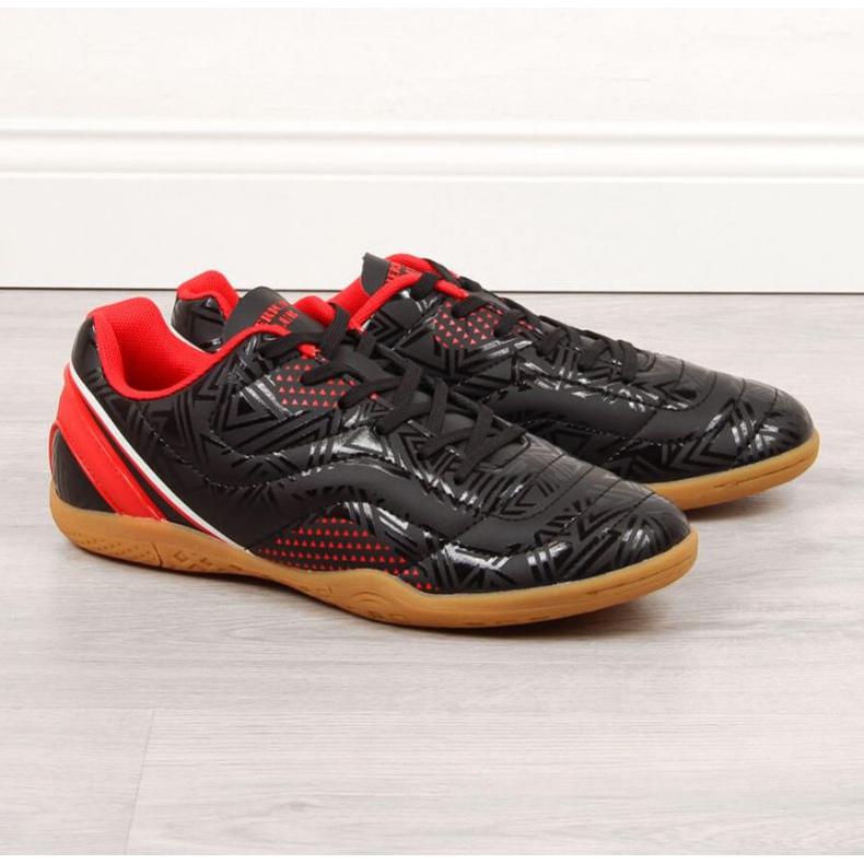 American Club Jr Indoor-Sportschuhe AM763A schwarz weiß 1