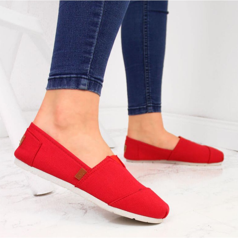 Sneaker Slip on tomsy News W EVE275C rot 2