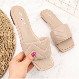 Stepphausschuhe S. Barski W OLI103B beige 1