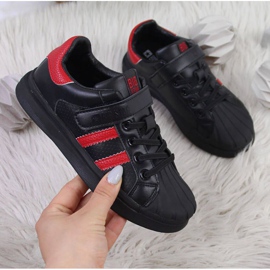 Klett-Sportschuhe Big Star Jr GG374022 schwarz weiß 1