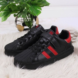 Klett-Sportschuhe Big Star Jr GG374022 schwarz weiß 2