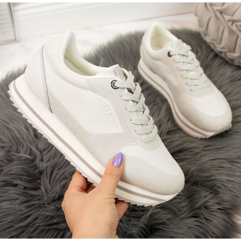 Schuhe auf der Plattform Big Star W II274216 weiß 1