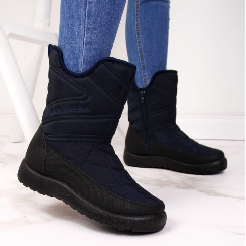 Wasserdichte Schneeschuhe News W EVE309C marineblau 2