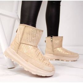 Schneestiefel Wildleder News W EVE311B beige 2