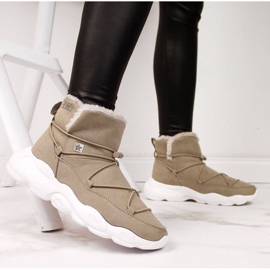 Schneestiefel Big Star W II274263 beige 2