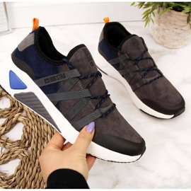 Graue Big Star W II274309 Lederschuhe 1