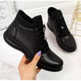 Schwarze isolierte Stiefel T.Sokolski W SCA129A 1