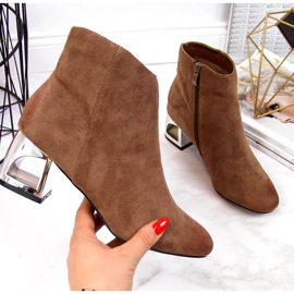 Stiefel mit Zierabsatz T.Sokolski W SCA144B braun 1