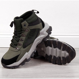 Big Star M INT1625A Khaki-Stiefel grün 1