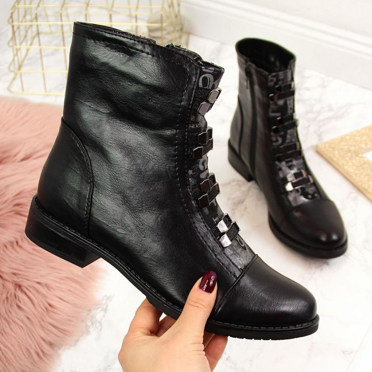 BM Isolierte Stiefel Jezzi W JEZ260B schwarz 1