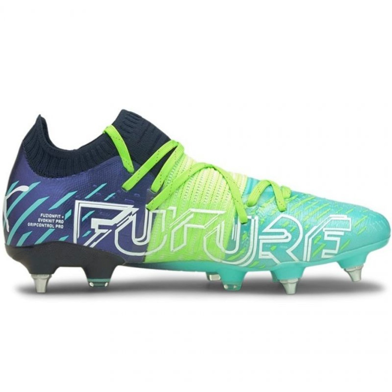 Fußballschuhe Puma Future Z 1.2 MxSG M 106479 03 marineblau, mehrfarbig blau und marineblau 1