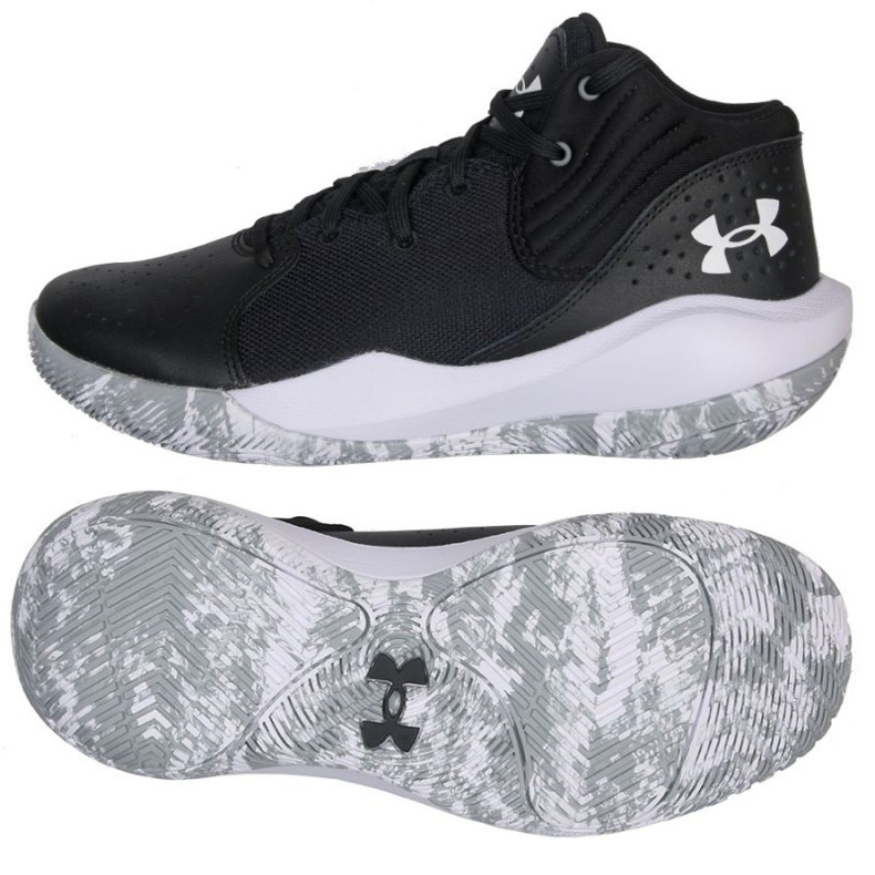 Under Armour Jet 21 M 3024 260 001 Basketballschuh schwarz schwarz 1