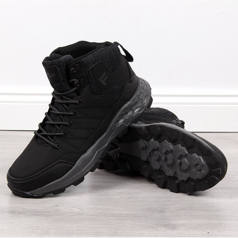 Filippo M PAW295A Wanderschuhe Schwarz 1