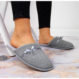 Home Hausschuhe News W EVE331B grau 2