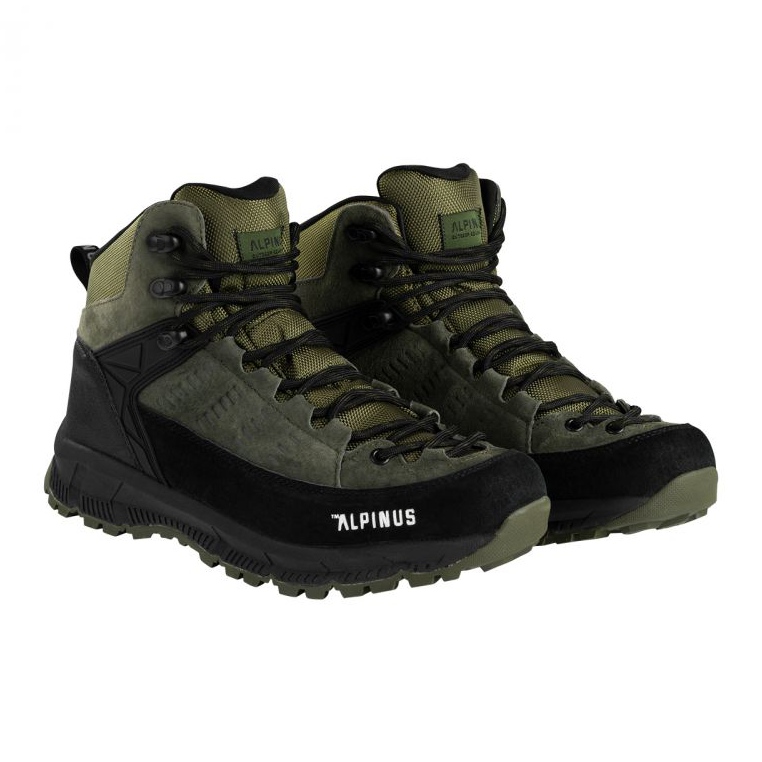 Trekkingschuhe Alpinus Brasill M JS43583 schwarz grün 2