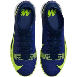 Nike Mercurial Superfly 8 Academy Ic M CV0847 474 Fußballschuhe blau grün blau 1