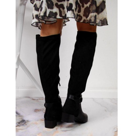 Schwarze Stiefel auf Filippo W PAW302 Block 2