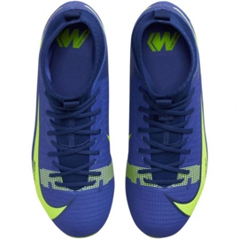 Nike Mercurial Superfly 8 Academy FG / MG Jr CV1127 474 Fußballschuhe königlich, grün blau 1