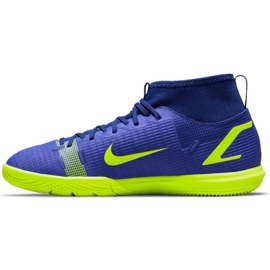 Nike Mercurial Superfly 8 Academy Ic Jr CV0784 474 Fußballschuhe mehrfarbig blau 1