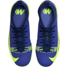 Nike Mercurial Superfly 8 Academy Tf Jr CV0789 474 Fußballschuhe mehrfarbig blau 1