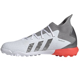 Adidas Predator Freak.3 Tf M FY6309 Fußballschuhe grau-weiß grau 1