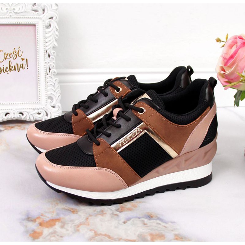 Wedge Snakers W Vinceza JAN61 schwarz mehrfarbig 2