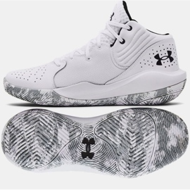 Under Armour Jet 21 Basketballschuhe 3024260 103 weiß weiß 1