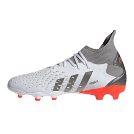 Adidas Predator Freak.2 Fg M S24190 Fußballschuhe grau-weiß grau 1
