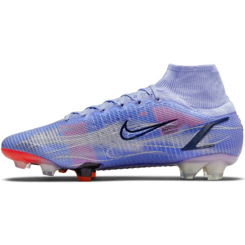 Nike Mercurial Superfly 8 Elite Km Fg M DB2859 506 Fußballschuhe mehrfarbig rosen und purpur 1
