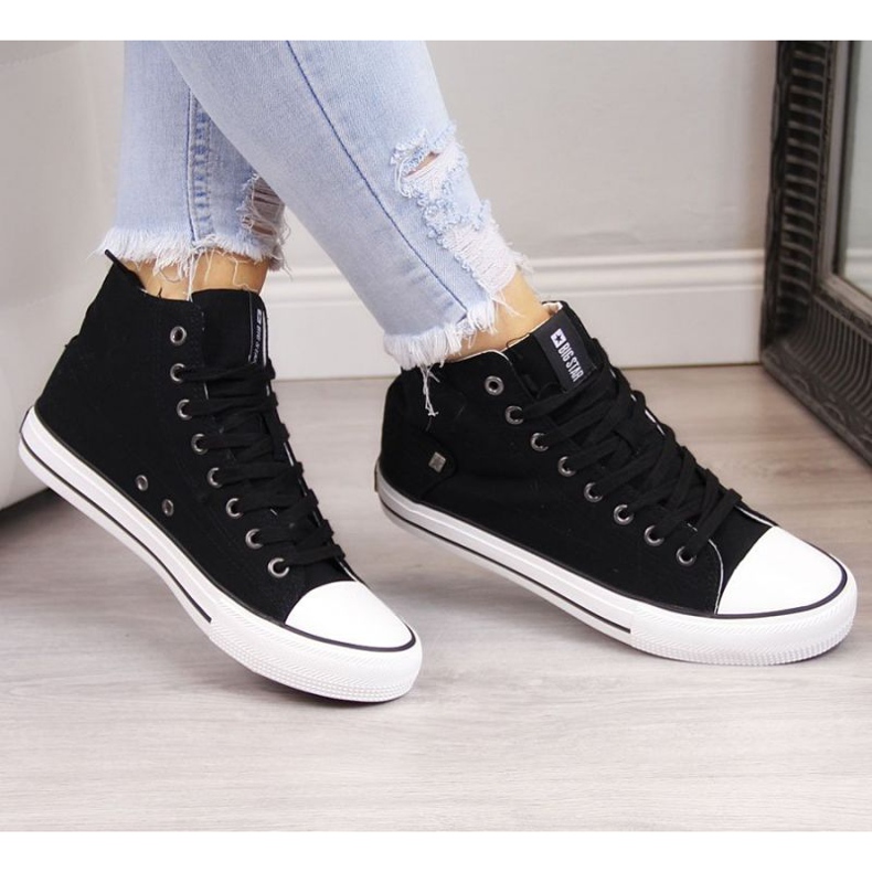 High-Top-Sneaker Big Star W DD274330 schwarz 2