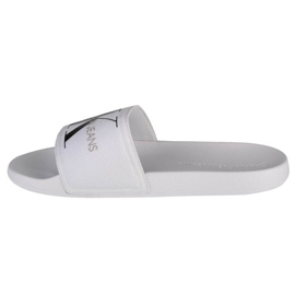 Calvin Klein Slide Monogram Co M YM0YM00061-YAF weiß 1
