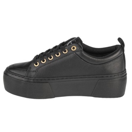 Calvin Klein Vulcanized Flatform Laceup LW YW0YW00366-0GJ Schuhe schwarz 1
