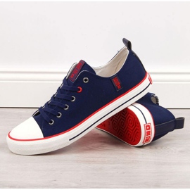Niedrige Turnschuhe Big Star M JJ174060 marineblau 1