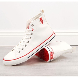 High-Top-Sneaker Big Star M JJ174071 weiß 1