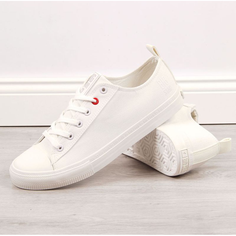 Low-Top-Sneaker Big Star M JJ174001 weiß 1