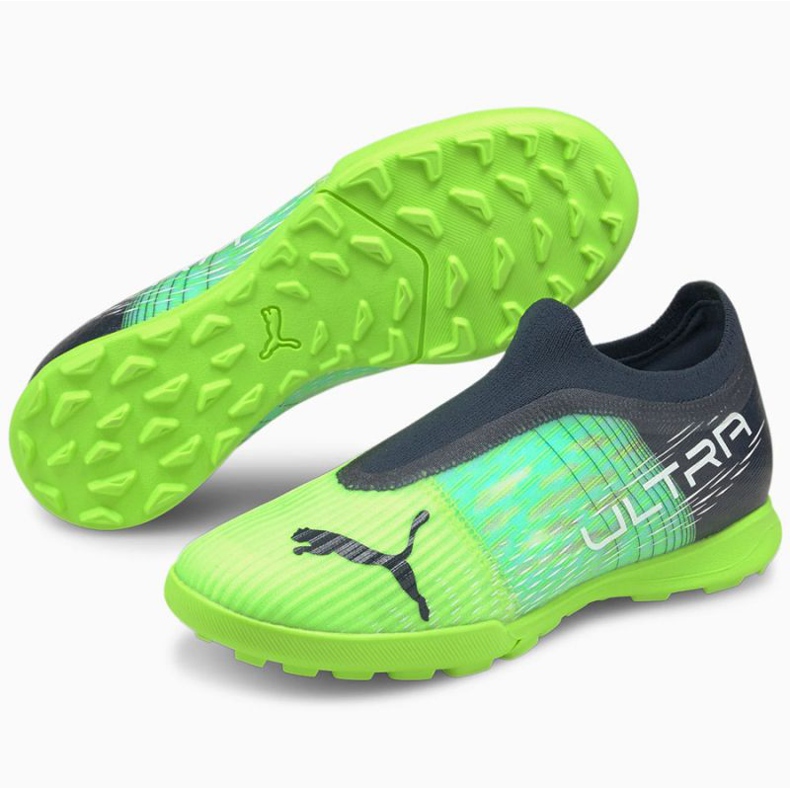 Puma Ultra 3.3 Tt Jr 106531 03 Fußballschuhe grau grün grün 1