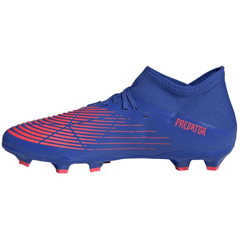 Adidas Predator Edge.3 Fg M GW2276 Fußballschuhe blau blau und rot 1