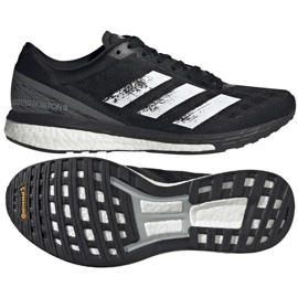 Adidas Adizero Boston 9 M GY6547 Laufschuhe weiß schwarz 1