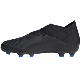 Adidas Predator Edge.3 Fg Jr GW2360 Fußballschuhe schwarz schwarz 1